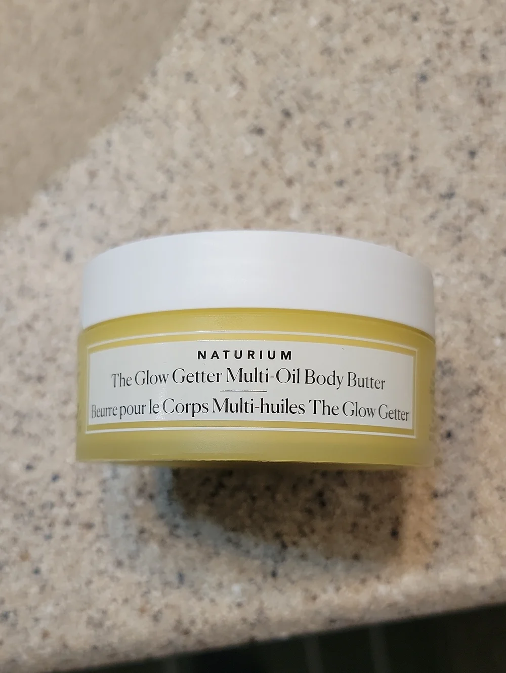 Naturium The Glow Getter Multi-Oil Body Butter — Yellow